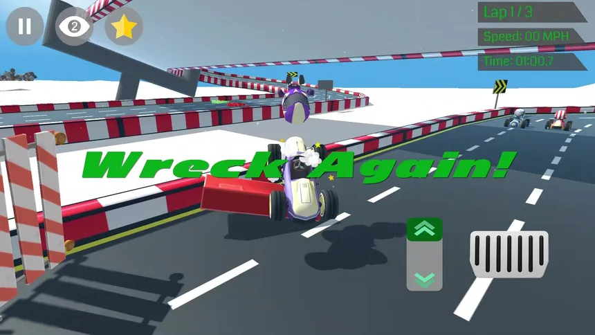 Скриншот 4 к игре Mini Speedy Racers