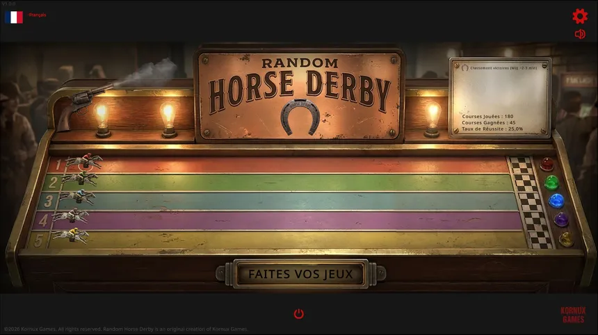 Скриншот 1 к игре Random Horse Derby