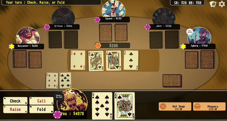Скриншот 3 к игре Poker Rebirth