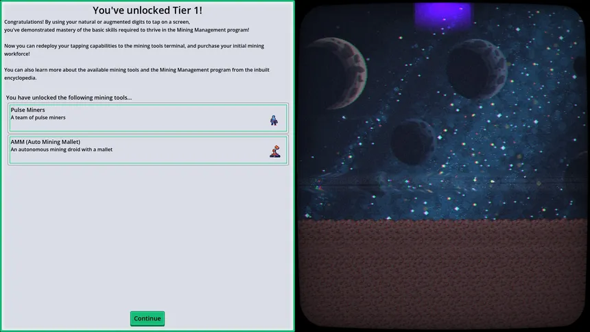 Скриншот 2 к игре Idle Mining Manager
