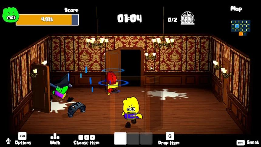 Скриншот 4 к игре Pomiki's Heist