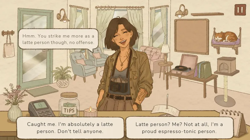 Скриншот 4 к игре My Quiet Coffee Shop