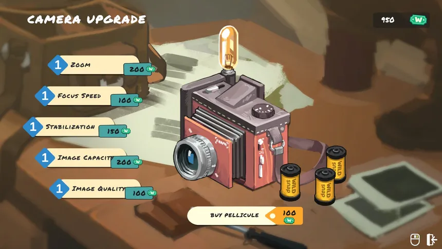 Скриншот 4 к игре Wildframe : A Creature Scrapbook