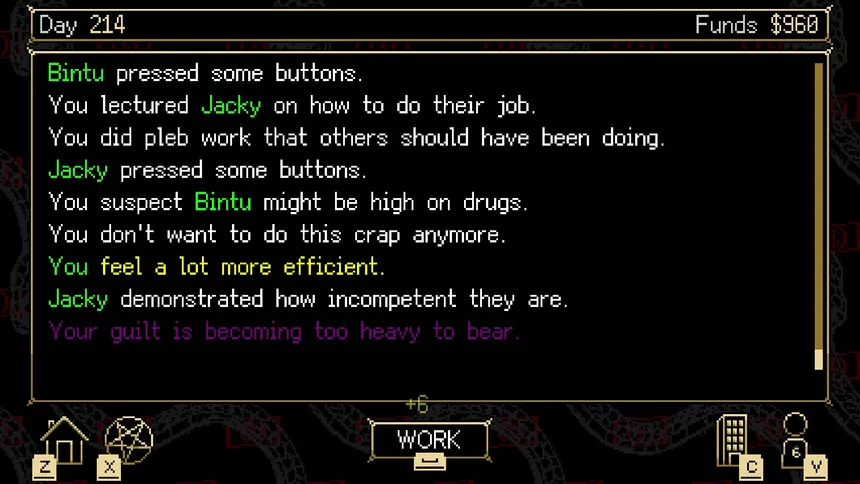 Скриншот 1 к игре Unholy Employer Simulator