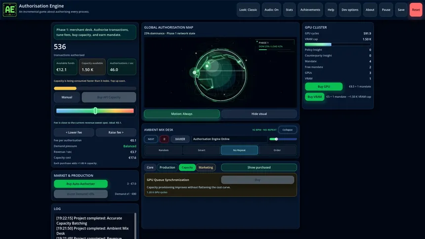 Скриншот 3 к игре Authorisation Engine