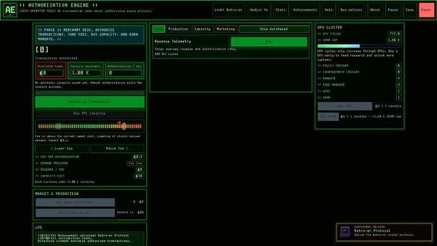Скриншот 4 к игре Authorisation Engine