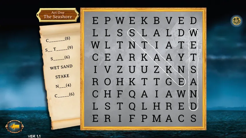 Скриншот 2 к игре Wordventures: The Vampire Pirate