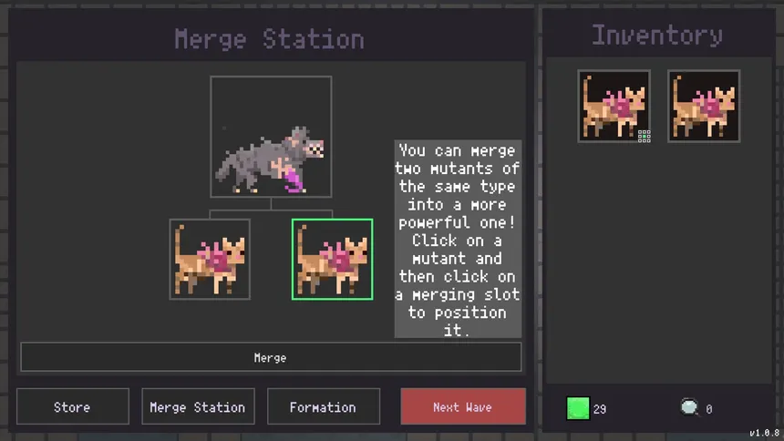 Скриншот 3 к игре Merge Mutants