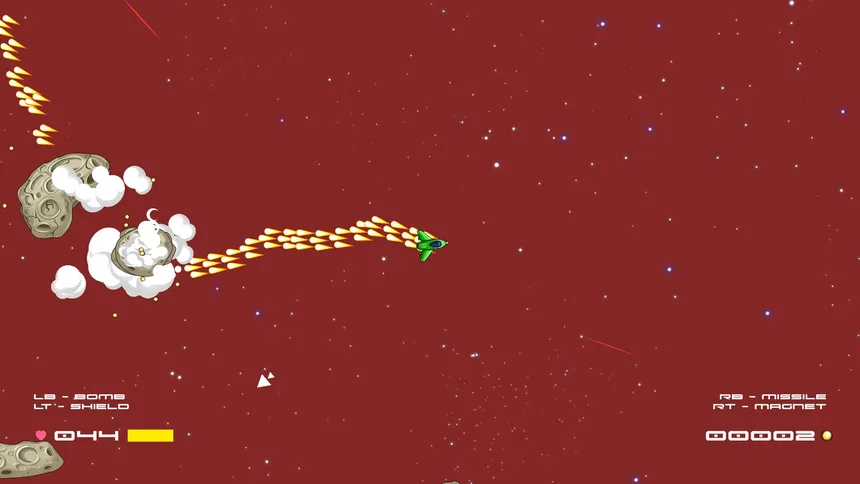 Скриншот 1 к игре Asteroid Cruncher