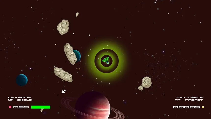 Скриншот 4 к игре Asteroid Cruncher