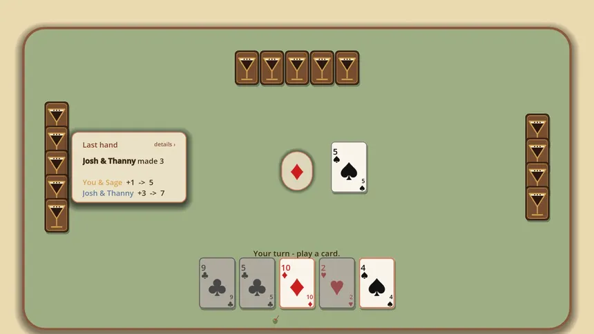 Скриншот 1 к игре Card Night at Gigi's