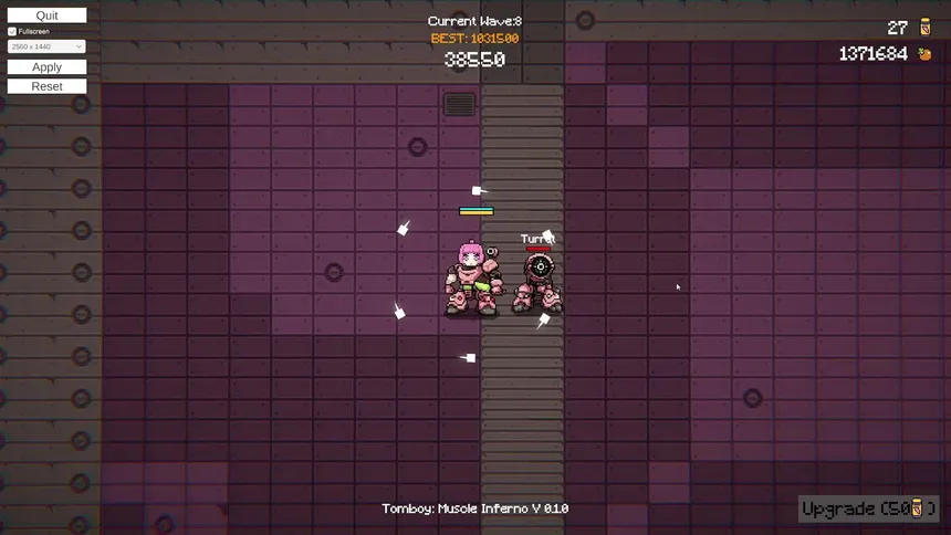 Скриншот 1 к игре Tomboy: Muscle Inferno