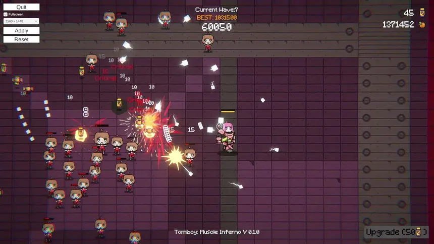 Скриншот 2 к игре Tomboy: Muscle Inferno