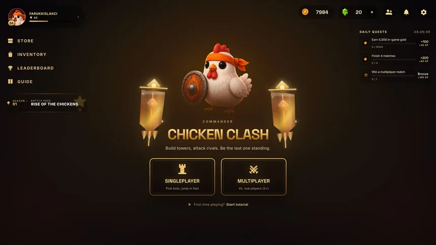 Скриншот 2 к игре Chicken Clash