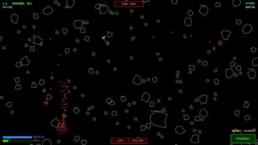 Скриншот 1 к игре Idle Asteroids