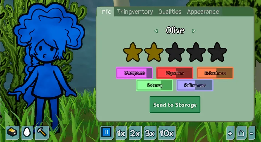 Скриншот 1 к игре Fungarium: Mushroom Menagerie