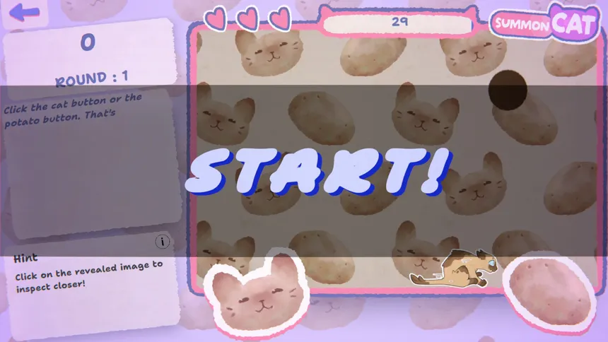 Скриншот 3 к игре Кошка или Картошка