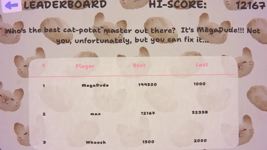 Скриншот 8 к игре Кошка или Картошка