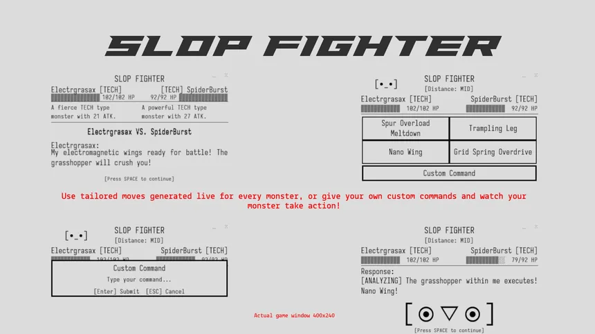Скриншот 1 к игре SLOP FIGHTER
