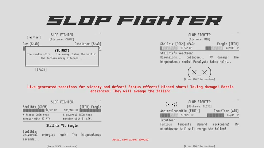 Скриншот 2 к игре SLOP FIGHTER