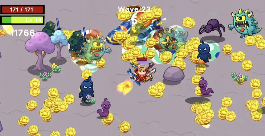 Скриншот 3 к игре Astro beasts