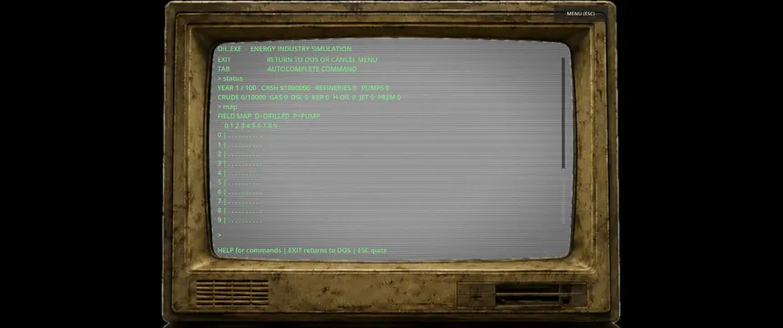 Скриншот 2 к игре OIL.EXE