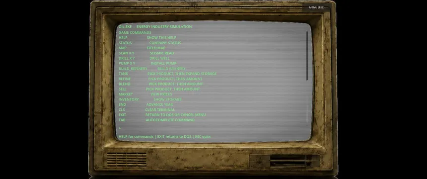Скриншот 3 к игре OIL.EXE