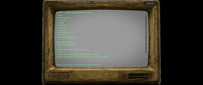 Скриншот 5 к игре OIL.EXE