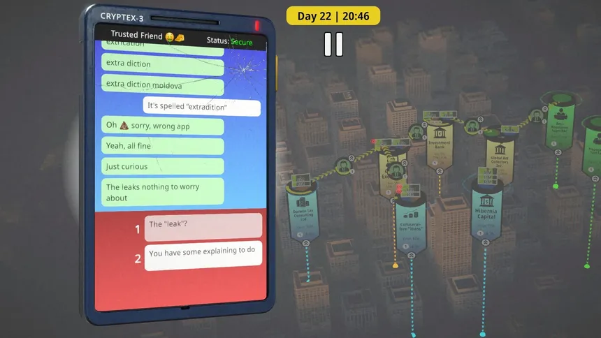 Скриншот 1 к игре Dark Money