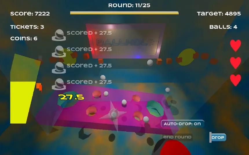Скриншот 1 к игре BallHole