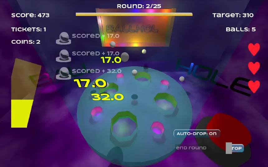 Скриншот 2 к игре BallHole