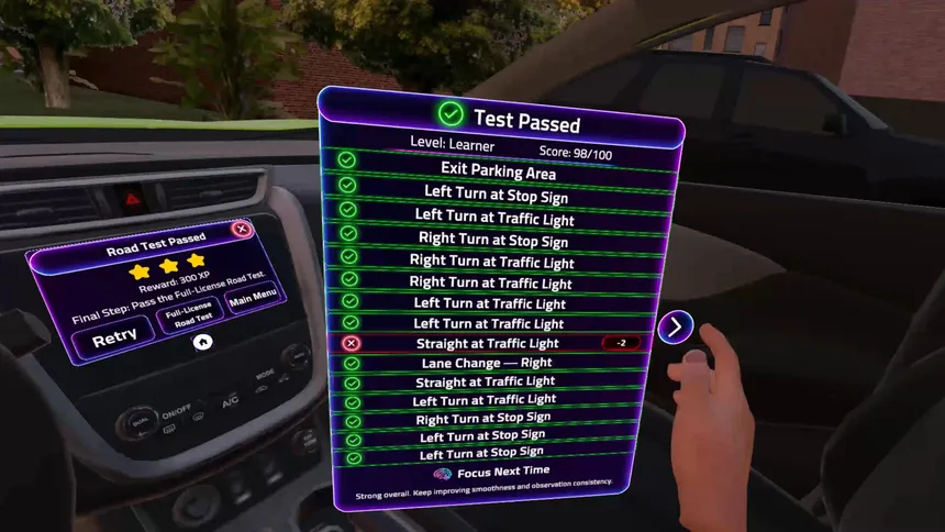 Скриншот 5 к игре Road Ready VR