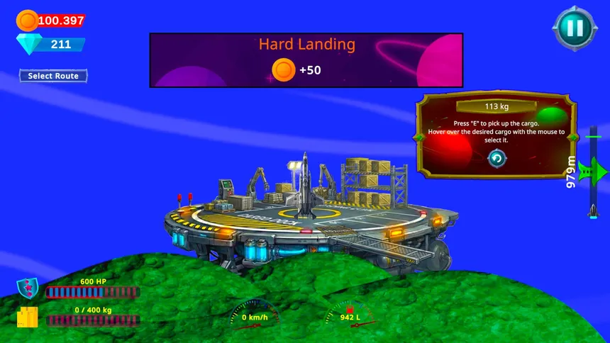 Скриншот 2 к игре Space Cargo Simulator