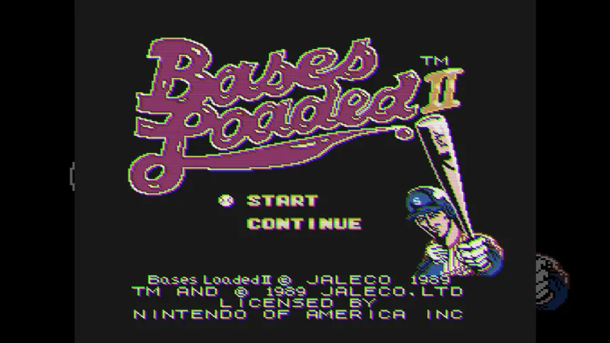 Скриншот 3 к игре Jaleco Sports: Bases Loaded 2