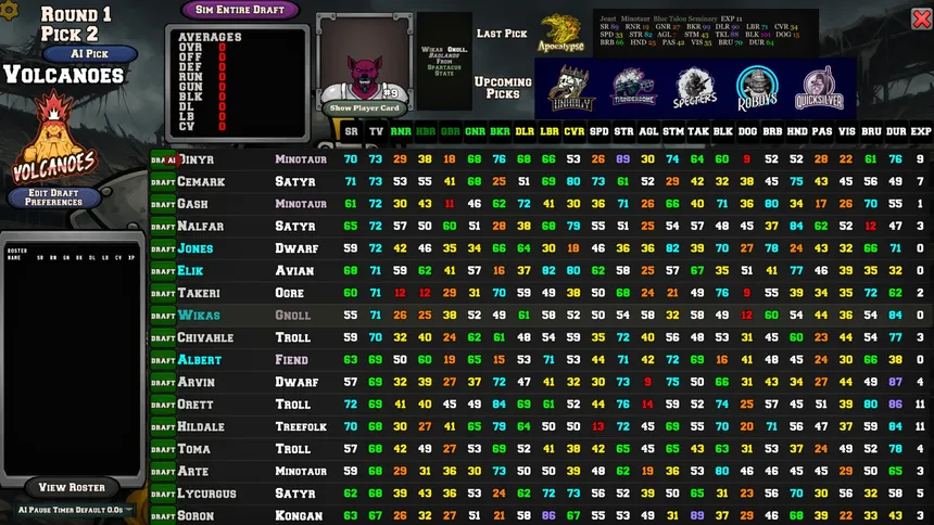 Скриншот 5 к игре Brutal Ball Manager 2