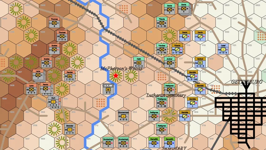 Скриншот 3 к игре Gettysburg: Fields of Valor