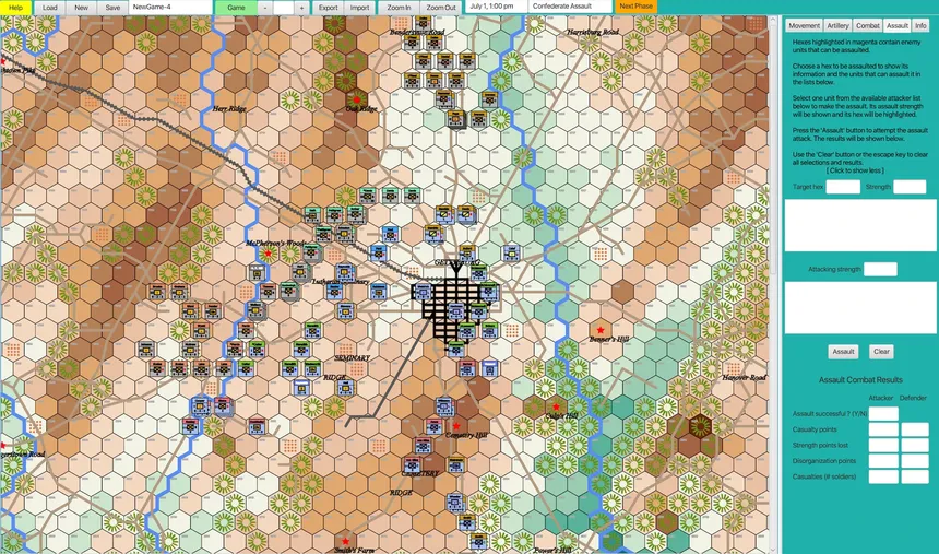 Скриншот 4 к игре Gettysburg: Fields of Valor