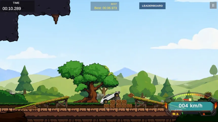 Скриншот 1 к игре BrakeLess2D