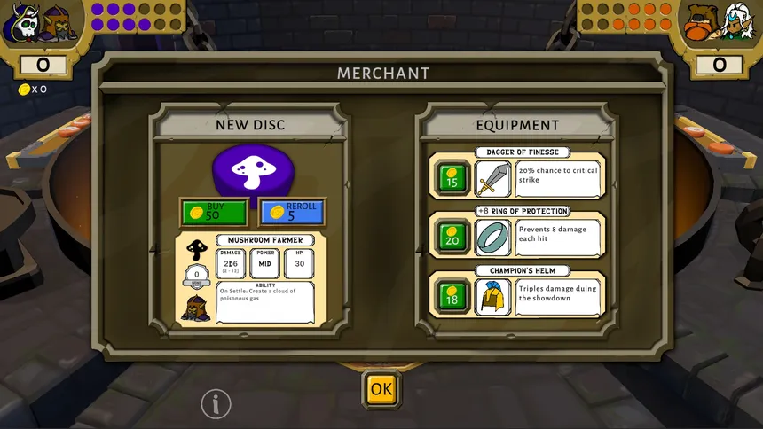 Скриншот 3 к игре Disc Dungeon
