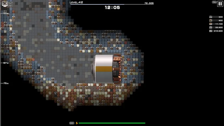 Скриншот 2 к игре MINERALS: Deep Core Mining