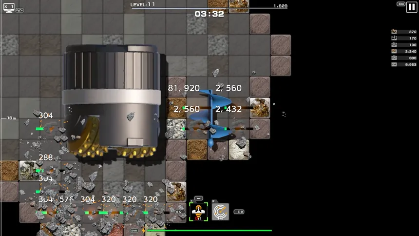 Скриншот 8 к игре MINERALS: Deep Core Mining