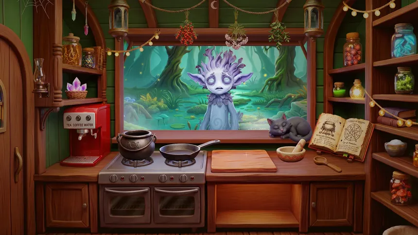 Скриншот 2 к игре GREEN WITCH WAGON