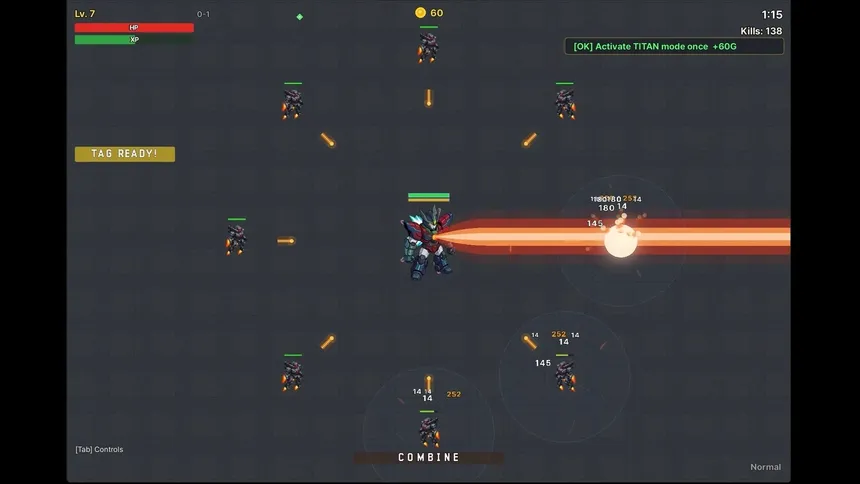 Скриншот 4 к игре RobotSurvivors