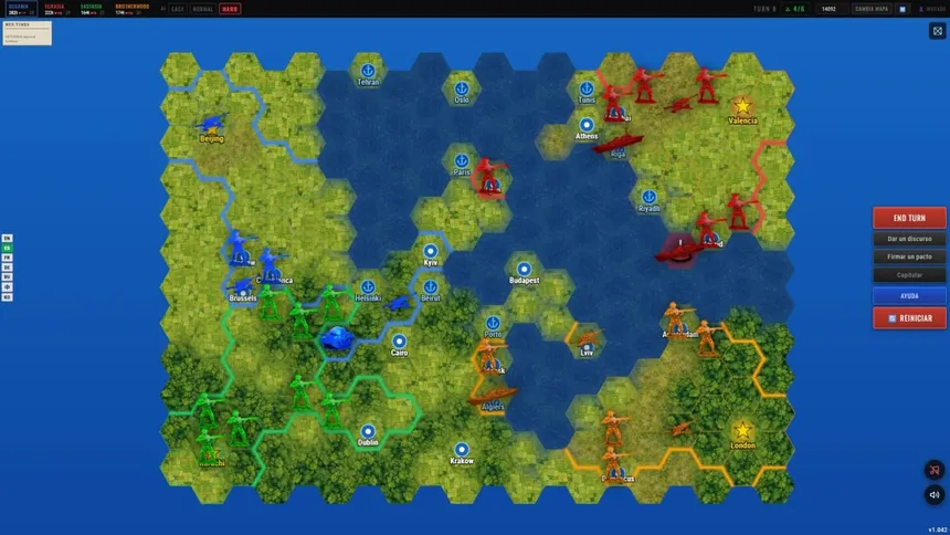 Скриншот 1 к игре Hexagon Imperium