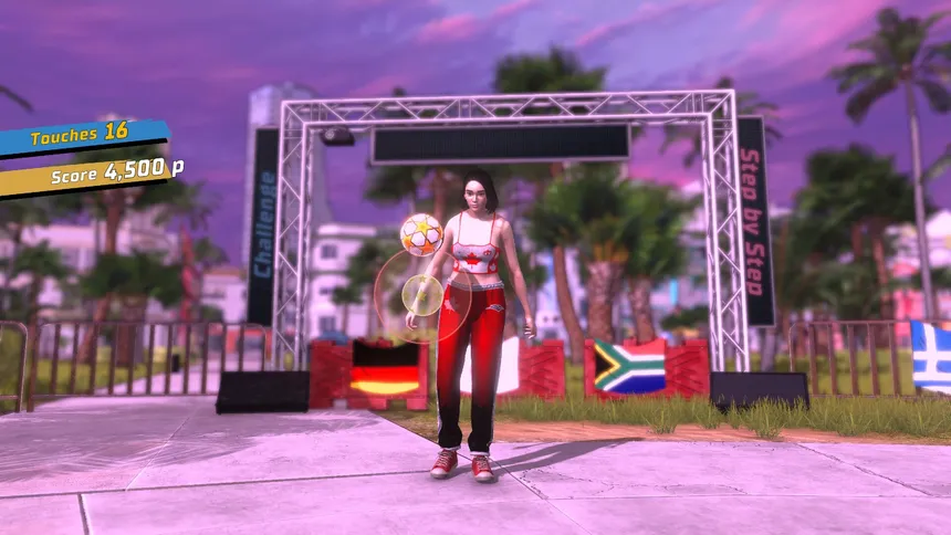 Скриншот 1 к игре Soccer Kick-ups