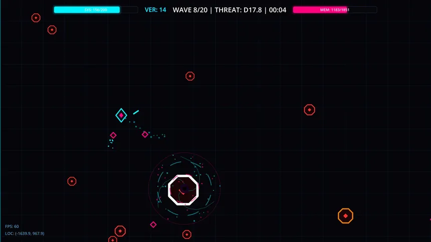 Скриншот 2 к игре Cyber-Nanotech Horde Survivor