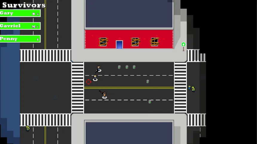 Скриншот 1 к игре Zombie Fodder