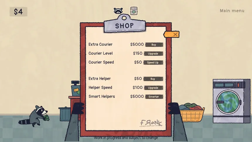 Скриншот 3 к игре Money Laundering Raccoon