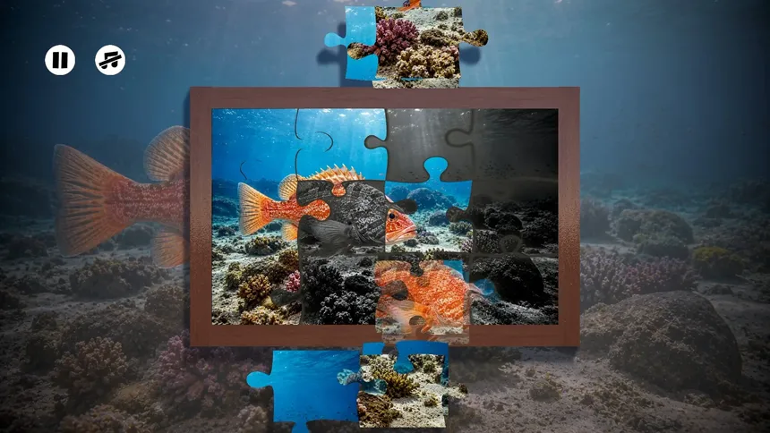 Скриншот 2 к игре Puzzles: Fish