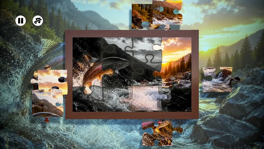 Скриншот 3 к игре Puzzles: Fish